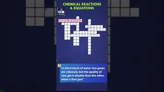 Puzzle-1 #ChemicalReactions CBSE 10 Science chemistry Term-1 |NCERT class 10 imp questions #Shorts