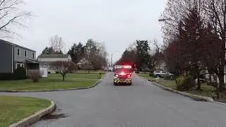 Swatara Township Fire Rescue Engine 91, Chief 91-3 Arriving