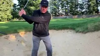 How to Hit a Bunker Shot with Wet Sand