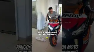 Eu na rotina do dia dia com minha moto 🤣🤣🤣 #thiagoreis