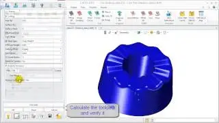 3 Axis Milling - 11. Flow 3D Cut Operation