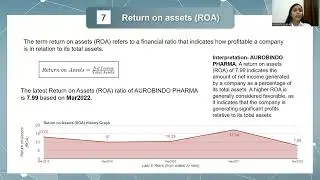 A presentation on Aurobindo Pharma Ltd/ forecasting techniques