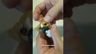 Boxer dog... polymer clay sculpture in progreas