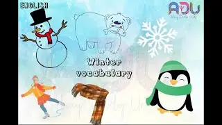 Winter Vocabulary for kids