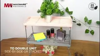MAXWARE HOUSEHOLD**Stack-Up Shelf*Rs. 500CTN: 96 pcs