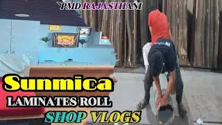 Sunmica Laminates Sheets roll and Bike ride Hyderabad full vlogs @PMDRajasthani 