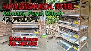 Kandang Puyuh Murah