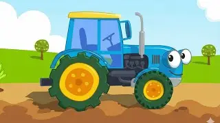 🚜 Das Lustige Traktor-Lied | Kinderlied auf Deutsch | Bauernhof Song f&uuml;r Kinder🌻