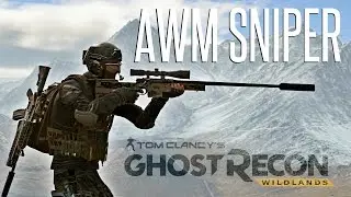 AWM SNIPER - Ghost Recon Wildlands Solo Missions ( Hardest Difficulty)