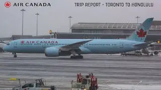 TRIP REPORT | Air Canada - Boeing 787-9 Dreamliner - Toronto (YYZ) to Honolulu (HNL) | Economy