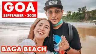Goa Vlog | Baga Beach, September - 2020 |  Goa has just Opened Up AND It's BEAUTIFUL!