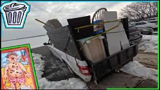 Winter Cleanup Jobs LANDFILL LOADS Junk Removal & Ice-Cold Dump Runs BALTIMORE MARYLAND 🗑️💪🏼