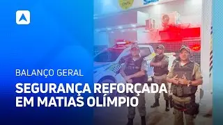 Pol&iacute;cia refor&ccedil;a seguran&ccedil;a em Matias Ol&iacute;mpio para combater o tr&aacute;fico de drogas