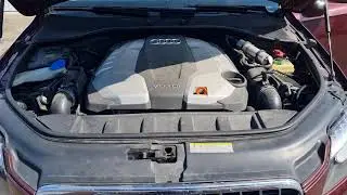 Audi Q7 4.2 TDI Engine Start
