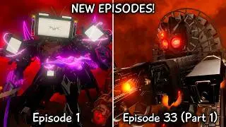 Skibidi Toilet Darkzone 1 - 33 (part 1) All Episodes (60 FPS REMASTERED) Astro Titans (Episode 34?)