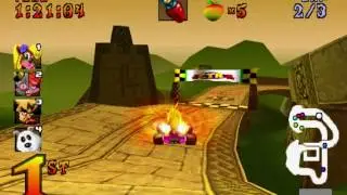 Crash Team Racing: jogando no super hard mode na terceira copa