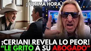 CERIANI ACABA DE CONFIRMAR QUE NODAL SE LIÓ A GOLPES CON SU ABOGADO POR LO DE CAZZU