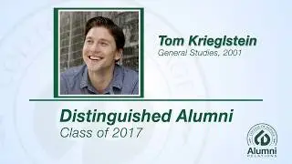2017 Distinguished Alumni - Tom Krieglstein