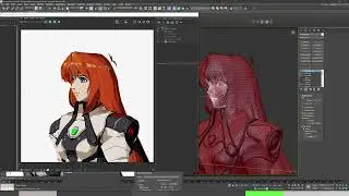 Elly 3d model Elhaym Van Houton Xenogears remake test v3