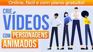 Como criar VÍDEOS ANIMADOS sem saber editar vídeos! - Com plano gratuito e Online - Renderforest