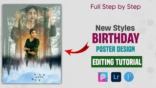 Birthday Photo Editing Mobile | Birthday Poster Editing PicsArt Tutorial Mobile
