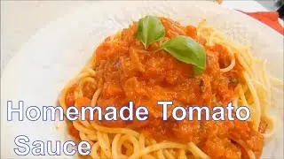 Easy Homemade Tomato Sauce recipe 🍎🍎🍎🍎