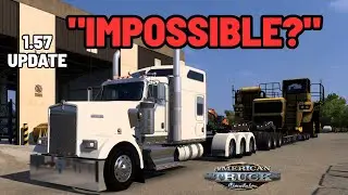 Can I Make It? Hauling the Heaviest Dump Truck in American Truck Simulator