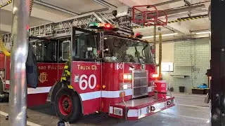 Chicago fire dept Ambulance 12 Engine 32 Truck 60
