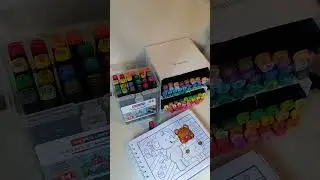 DESAFIO 🎨 D&aacute; Pra Criar Algo Bonito com Poucas Cores? 😱✨#shorts #viral #youtubeshorts #coloring #art