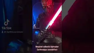 Darthmalgus soundfont #neopixellightsaber #lightsaber #customlightsaber #darthmalgus #sith