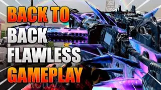 Back to Back Black Ops 4 Tigershark DLC Weapon Flawless Gameplay