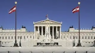 Экскурсия в парламент Австрии. Парламент в Вене Bundesversammlung Wien Austrian Parliament Building
