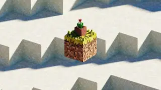 Realistic Minecraft Blocks In Blender Cycles #2