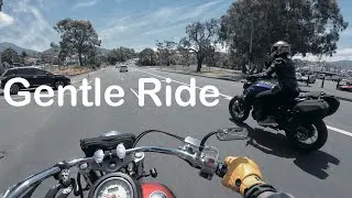 POV Motorcycle Ride | Vulcan 900 | Gentle Ride with My Daughter