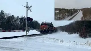 SD70ACe Leads Massive Coal Train Through Super-Elevated Crapper&rsquo;s Corner | BNSF 4K PIP + Drone
