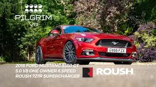 Roush 727R Ford Mustang S550 with 727bhp