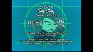 Kim Possible: A Sitch In Time (2003) End Credits (Disney XD, 2024)