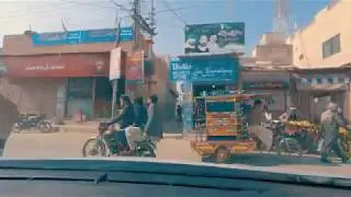 4K/60fps City Drive Tour - Pakpattan (Punjab) Pakistan