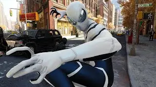 Future Foundation Suit Gameplay In Spider-Man Remastered