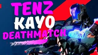 TENZ KAYO DEATHMATCH GAMEPLAY ON SPLIT - VALORANT