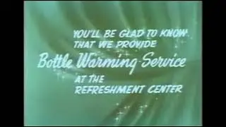 Vintage Drive-In Theater Ad - bottle warming service
