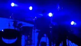 Alex Feder rocking during the opening to Sex And Love in Chiapas