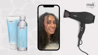 Уход за вьющимися волосами с помощью MUK Haircare