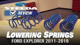 Steeda Explorer Lowering Springs 555 8202