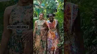 Black Women And Fashion : @ellemelange Collections #afro #amapiano #explore #blackdontcrack