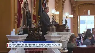 Marathon voting session at the Ohio House of Representatives