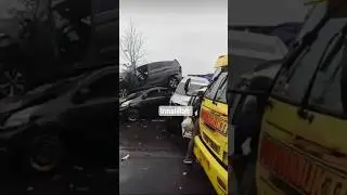 kecelakaan truk sawit vs truk barang/sopir minta tolong. #kecelakaanlalulintas #tabrakmobil