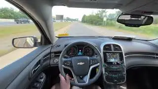 Тест-драйв Chevrolet Malibu LT 2015 года от первого лица