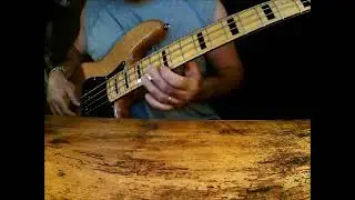 Run For Cover funky fusion bass solo (no slap)