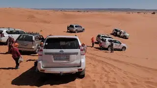 En 4x4 por las Dunas de Merzouga Erg Chebbi. Marzo 2023 - 4K